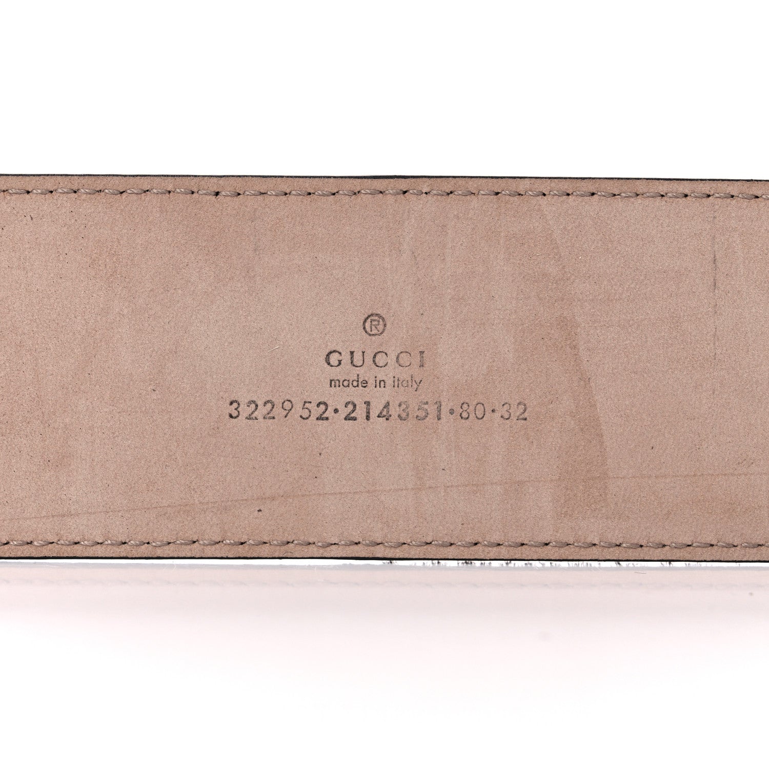 Gucci Leopard-Print Calf Hair Wide Belt 80 32 3 of 7