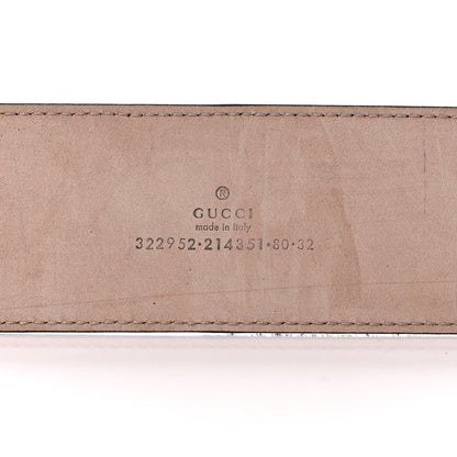 Gucci Leopard-Print Calf Hair Wide Belt 80 32 3 of 7