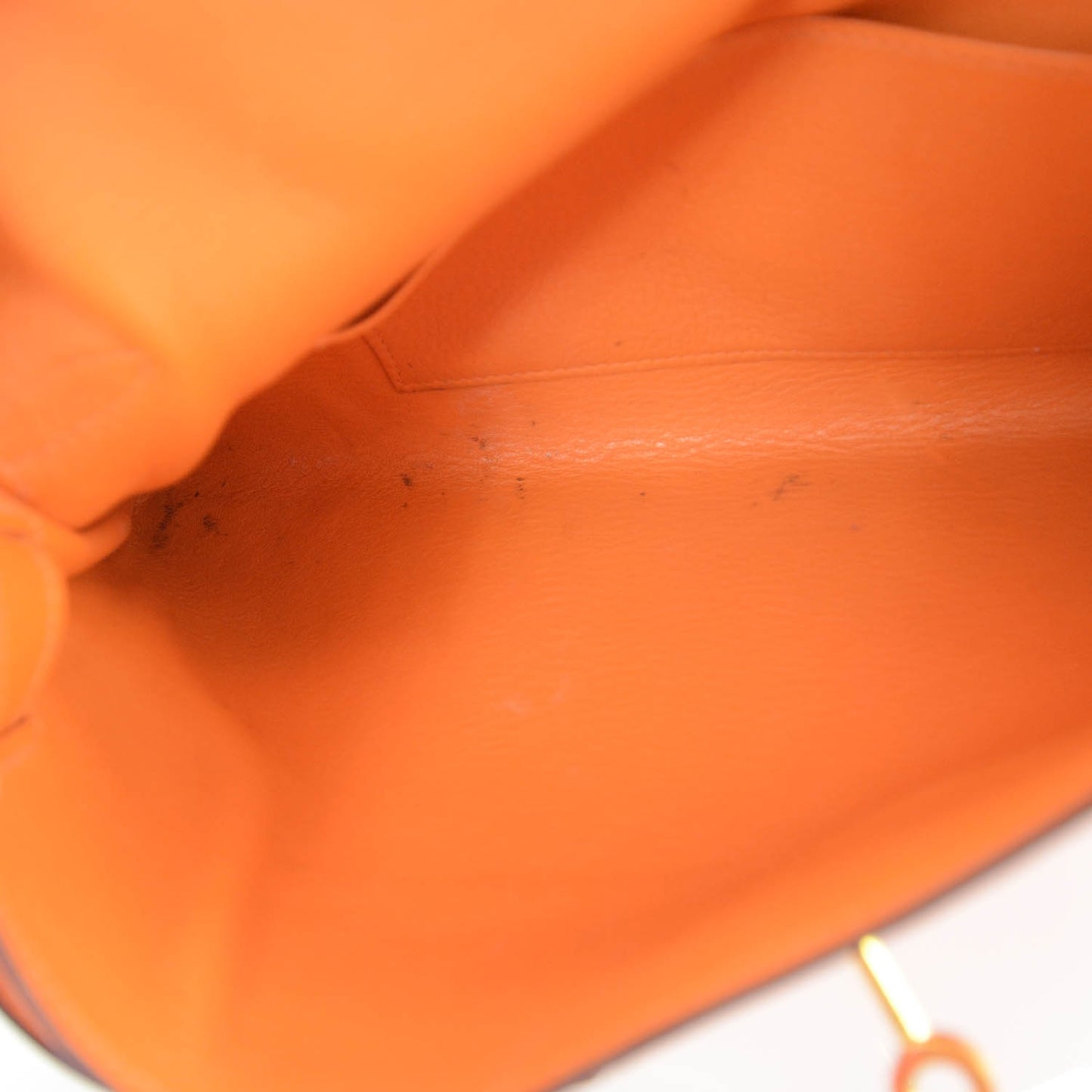 Swift Kelly Cut Clutch Pochette Orange