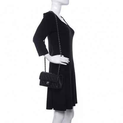 Chanel Lambskin Quilted Mini Rectangular Flap Black 2 of 12