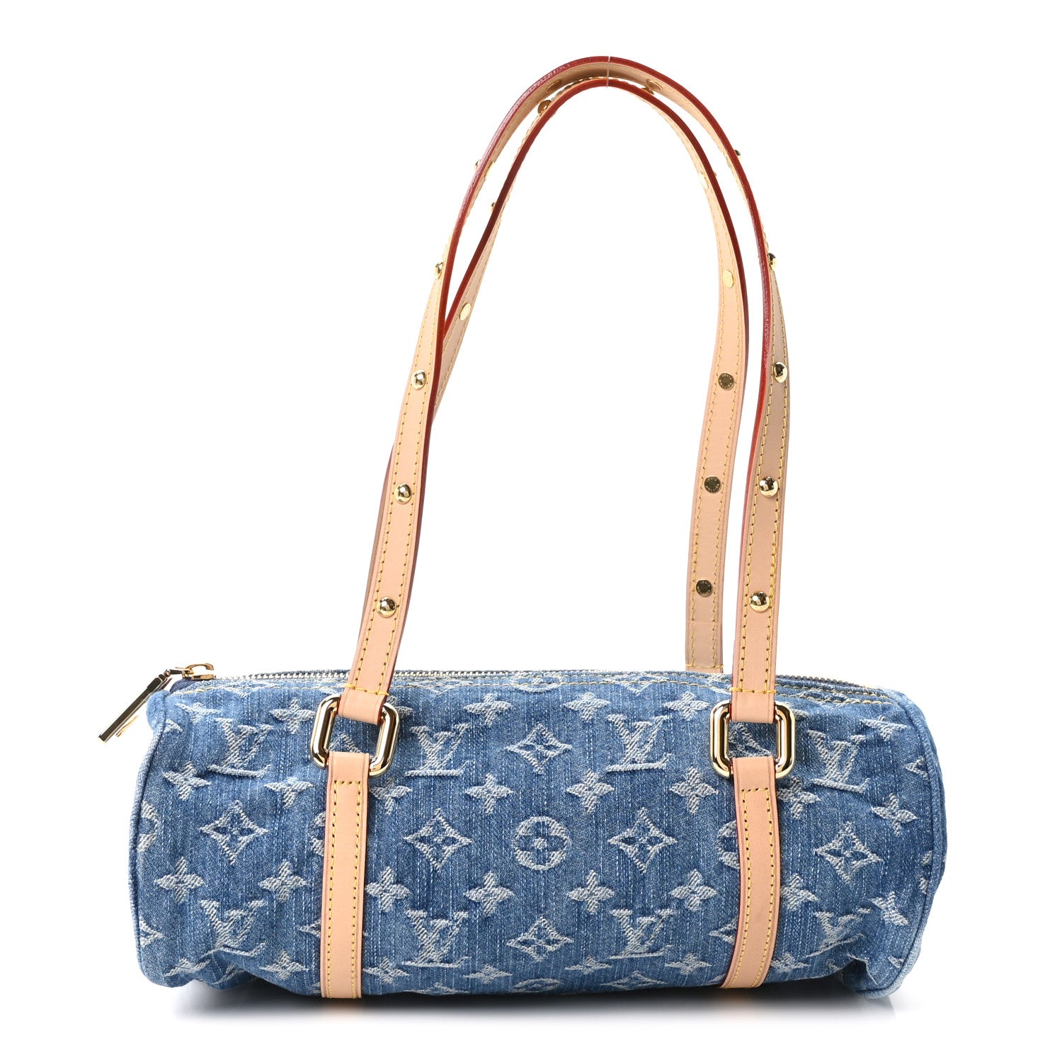 Louis Vuitton Monogram Denim Papillon Denim Blue 1 of 10
