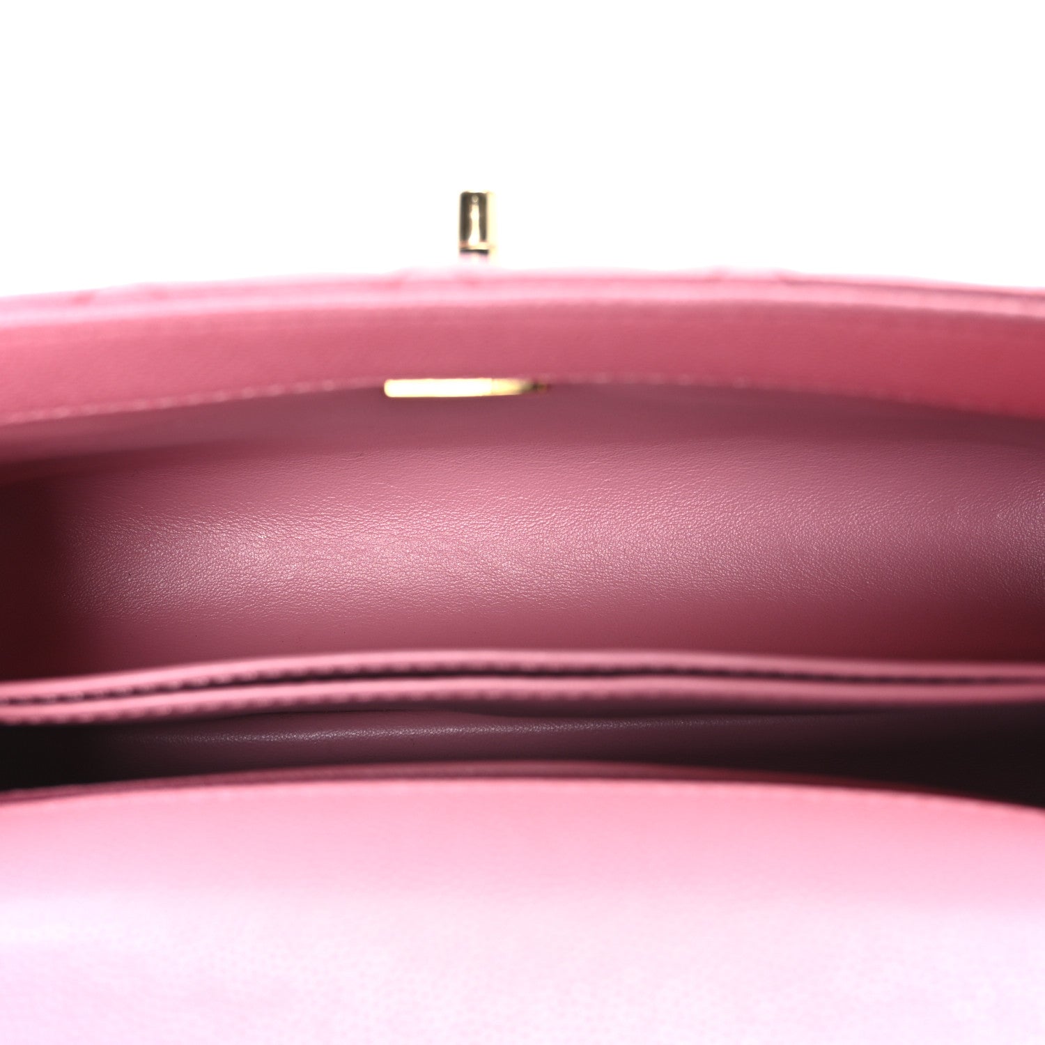 Chanel Caviar Quilted Mini Coco Chain Handle Flap Pink 5 of 11