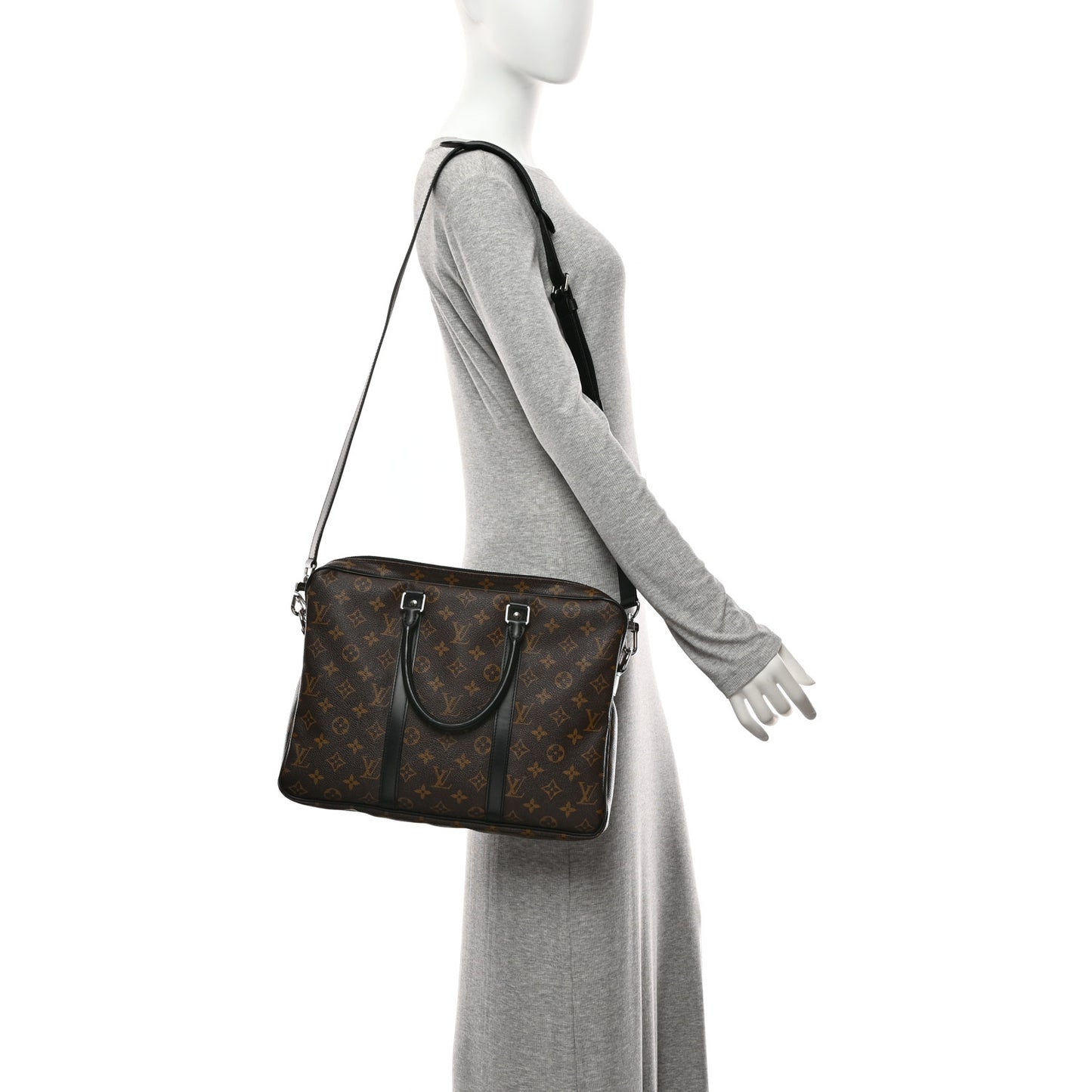 Monogram Macassar Porte-Documents Voyage PM