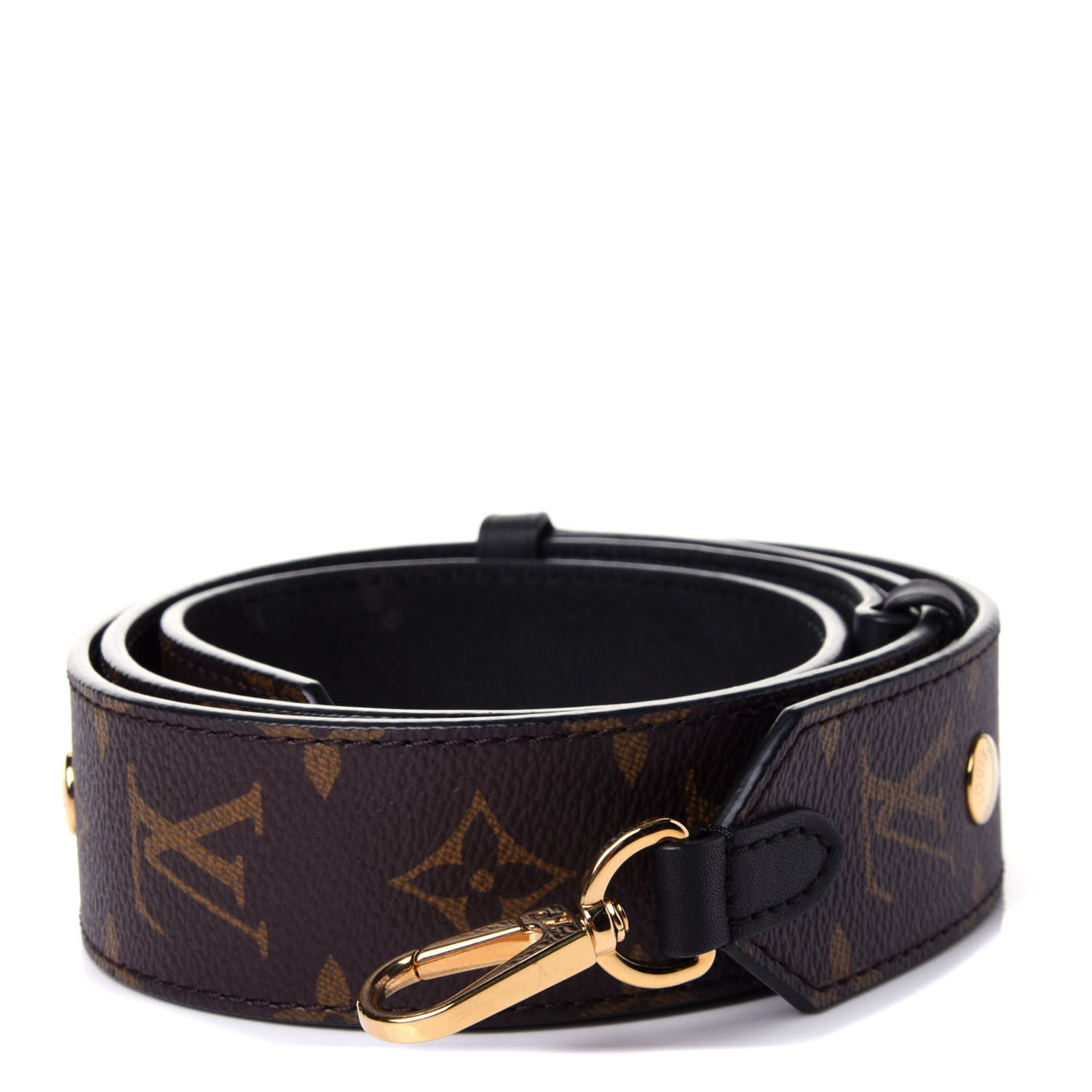 Louis Vuitton Monogram Adjustable Bandouliere Shoulder Strap Black 1 of 4