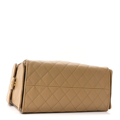 Chanel Caviar Quilted Medium Chanel 25 Handbag Dark Beige 5 of 11