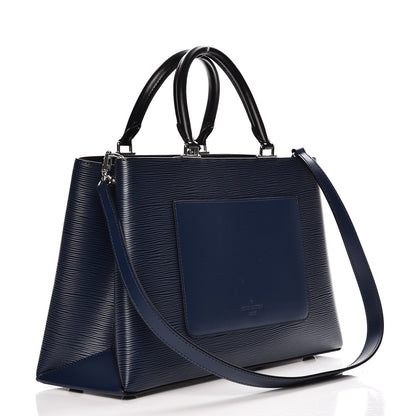 Louis Vuitton Epi Kleber MM Indigo 4 of 9
