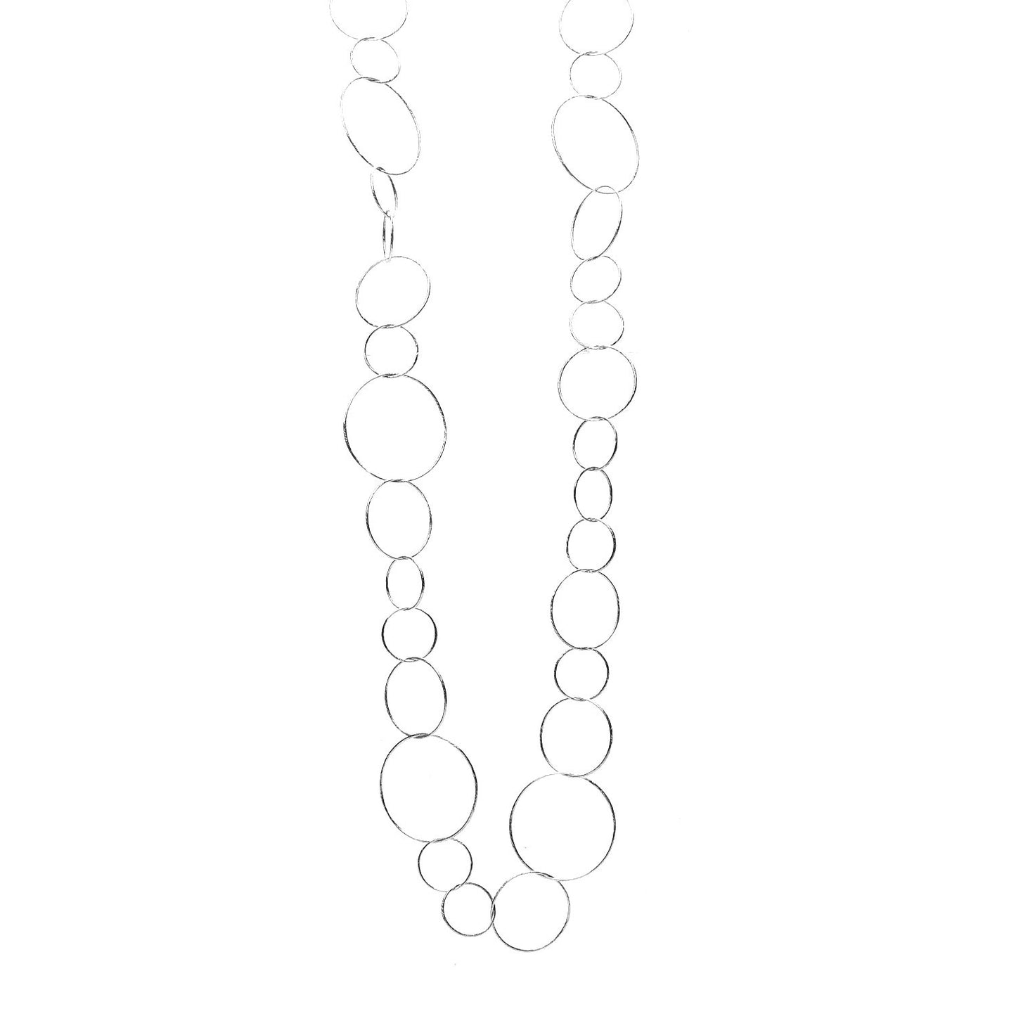 Sterling Silver Paloma Picasso Hammered Link Necklace