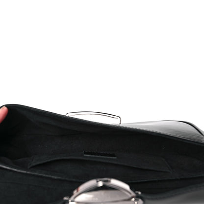 Louis Vuitton Epi Montaigne Clutch Black 5 of 8