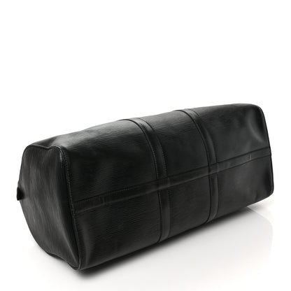 Louis Vuitton Epi Keepall 50 Black 3 of 7