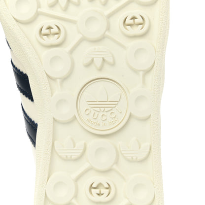 Gucci X ADIDAS Suede Madeira Demetra Womens Gazelle Sneakers 7.5 Mystic White Off White Black Agate 6 of 9