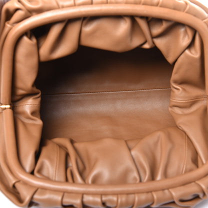 Bottega Veneta Smooth Butter Calf The Pouch Oversized Clutch Cammello 5 of 8