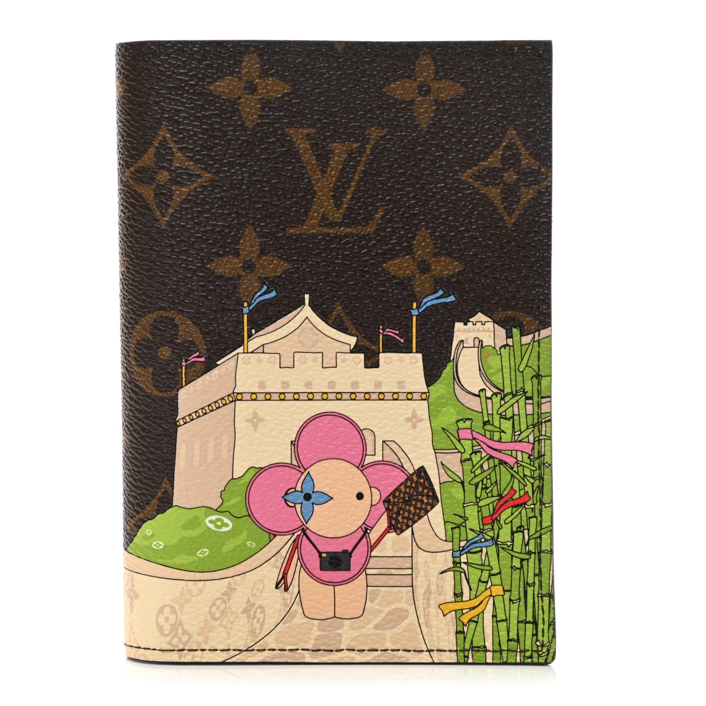 Monogram 2021 Christmas Animation China Passport Cover Myosotis Blue