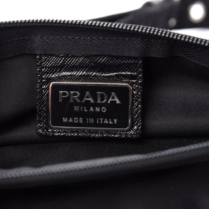 Prada Tessuto Nylon Montagna Belt Bag Black 7 of 13