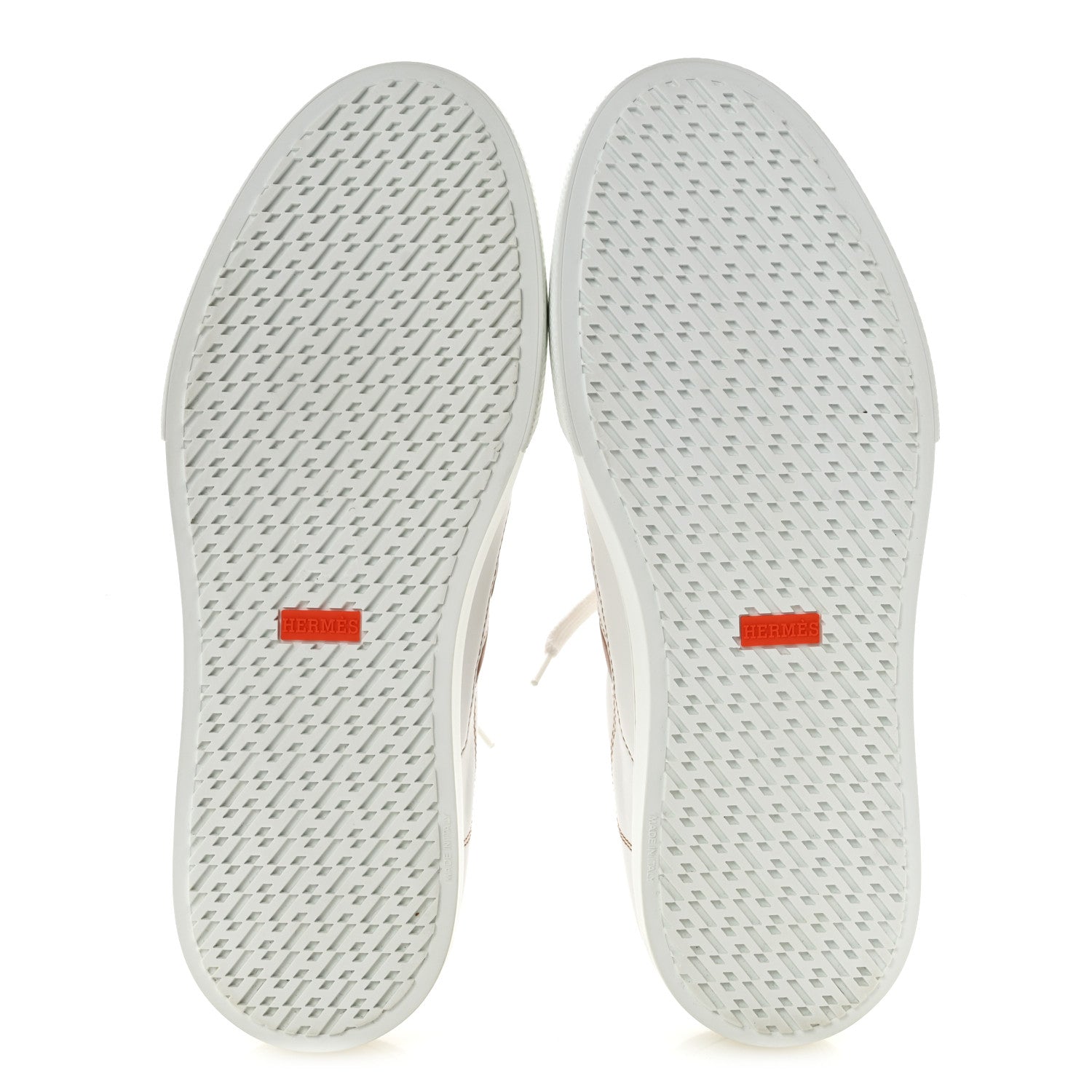 Hermes Calfskin Mens Keep Mule Sneakers 42 White Naturel 6 of 10