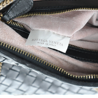 Bottega Veneta Nappa Intrecciato Medium Veneta Chain Hobo Nero Black 7 of 11