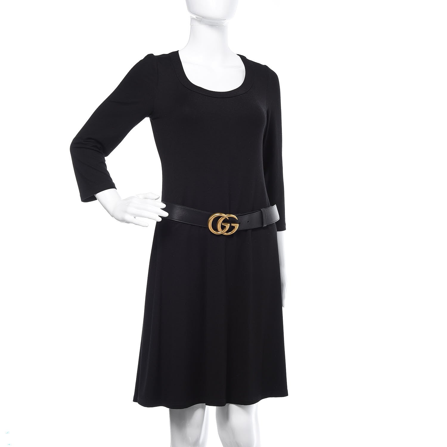 Gucci Calfskin Double G 40mm Belt 100 40 Black 2 of 8