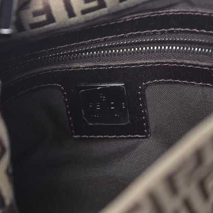 Fendi Zucchino Mama Baguette Dark Brown 6 of 11
