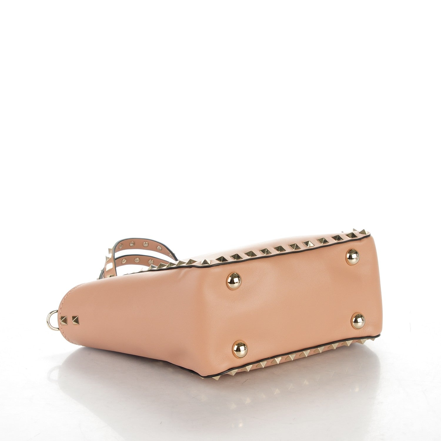 Valentino Garavani Vitello Mini Rockstud Tote Alpaca 4 of 7