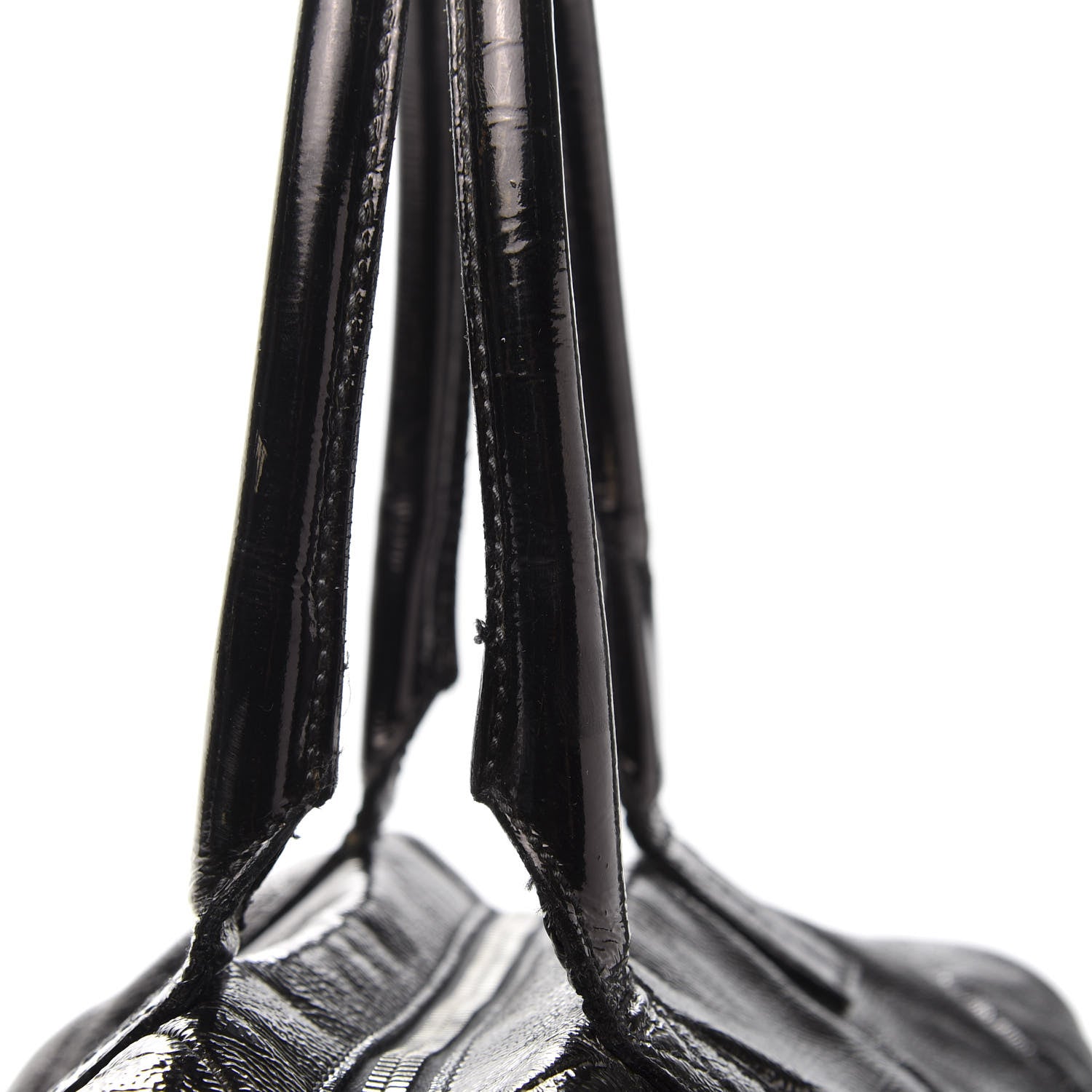 Saint Laurent Textured Patent Easy Y Bag Black 17 of 18