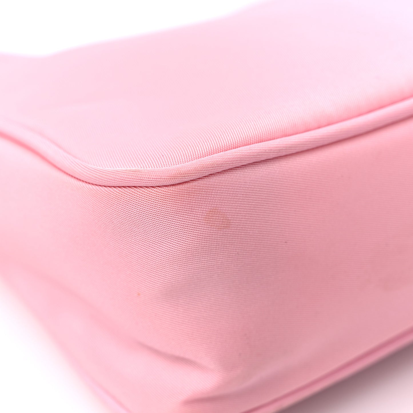 Tessuto Nylon Saffiano Mini Re-Edition 2000 Bag Rosa