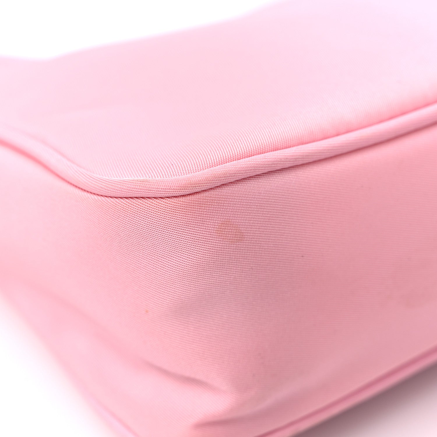 Prada Tessuto Nylon Saffiano Mini Re-Edition 2000 Bag Rosa 9 of 12