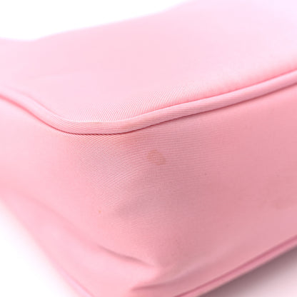 Prada Tessuto Nylon Saffiano Mini Re-Edition 2000 Bag Rosa 9 of 12