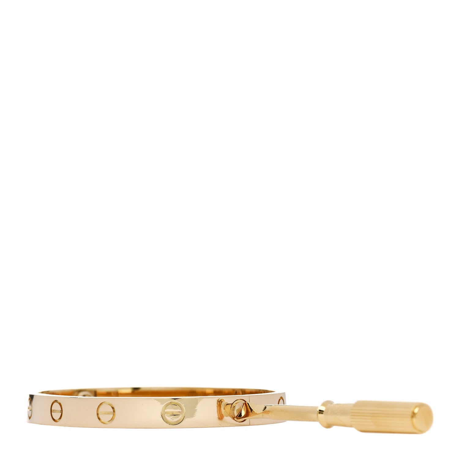 Cartier 18K Yellow Gold LOVE Bracelet 16 3 of 9