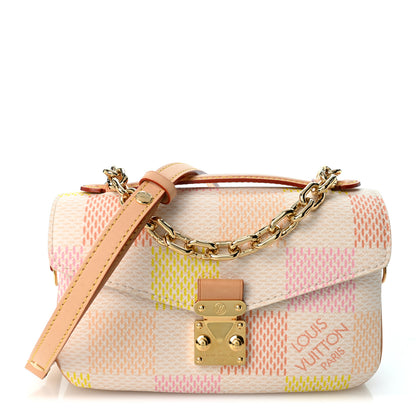 Louis Vuitton Damier Giant Pochette Metis East West Peach 1 of 10