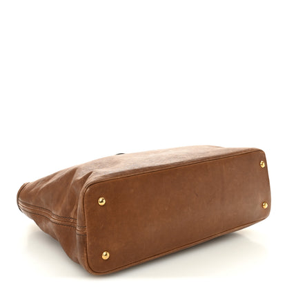 Miu Miu Nappa Aviator Medium Aventure Bag Rovere 4 of 9