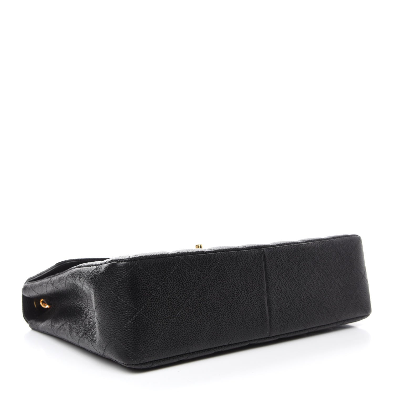 Chanel Caviar Quilted Jumbo Single Flap Black 4 of 10