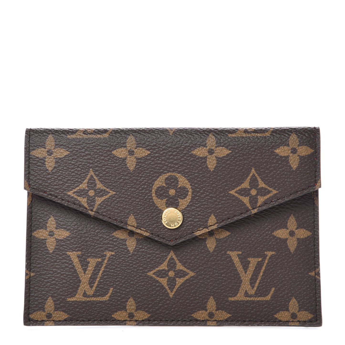 Monogram Daily Organizer Envelope Insert Red