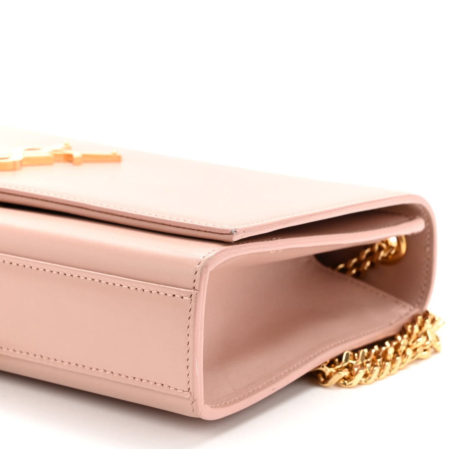 Grain De Poudre Medium Classic Monogram Kate Tassel Satchel Pale Blush