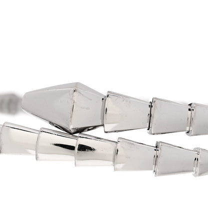 Bulgari 18K White Gold Serpenti Viper Bracelet M 6 of 6