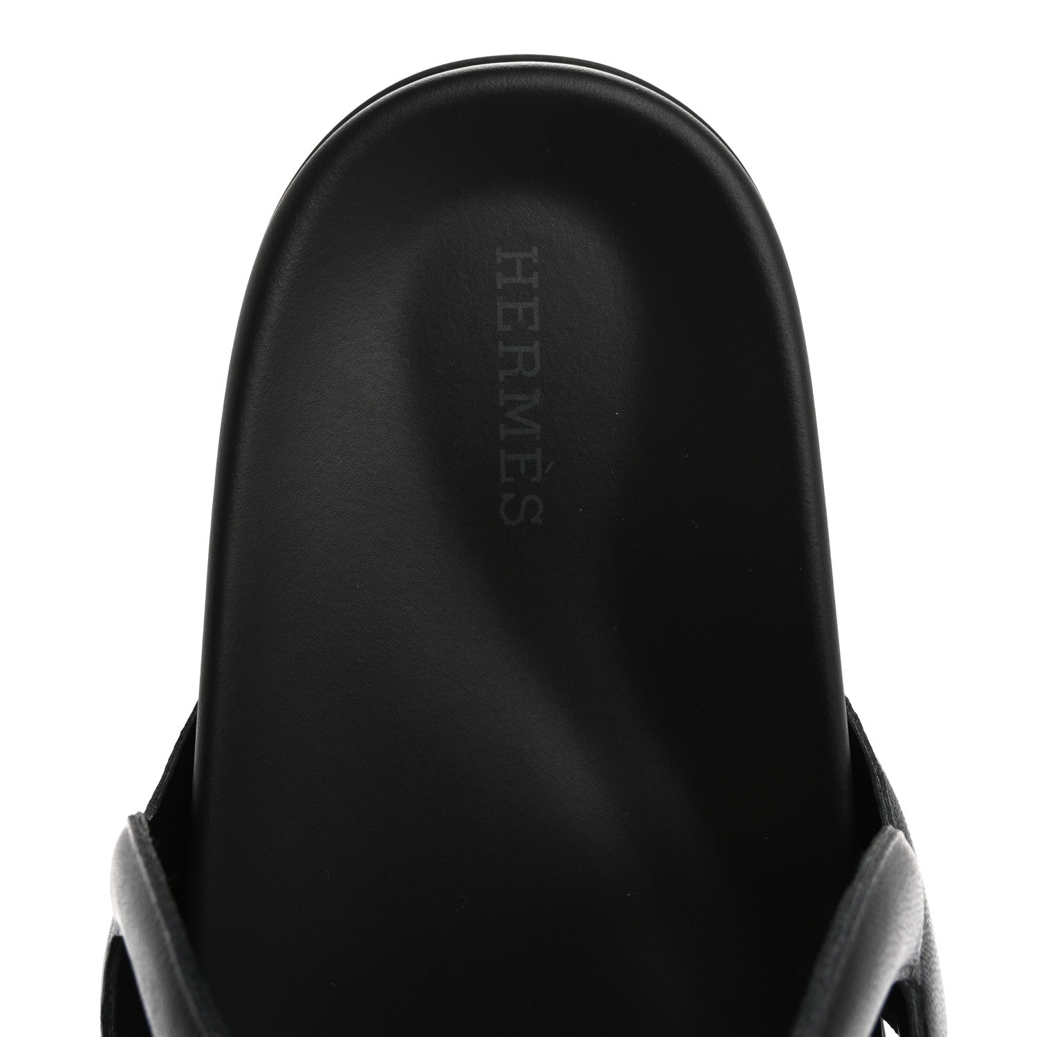Hermes Nappa Extra Sandals 38 Black 9 of 11