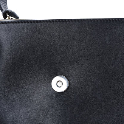 Chloe Suede Calfskin Medium Faye Shoulder Bag Black 9 of 14