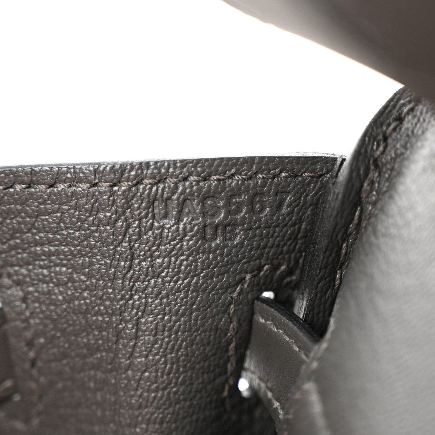 Hermes Veau Jonathan Birkin 25 Graphite 7 of 15