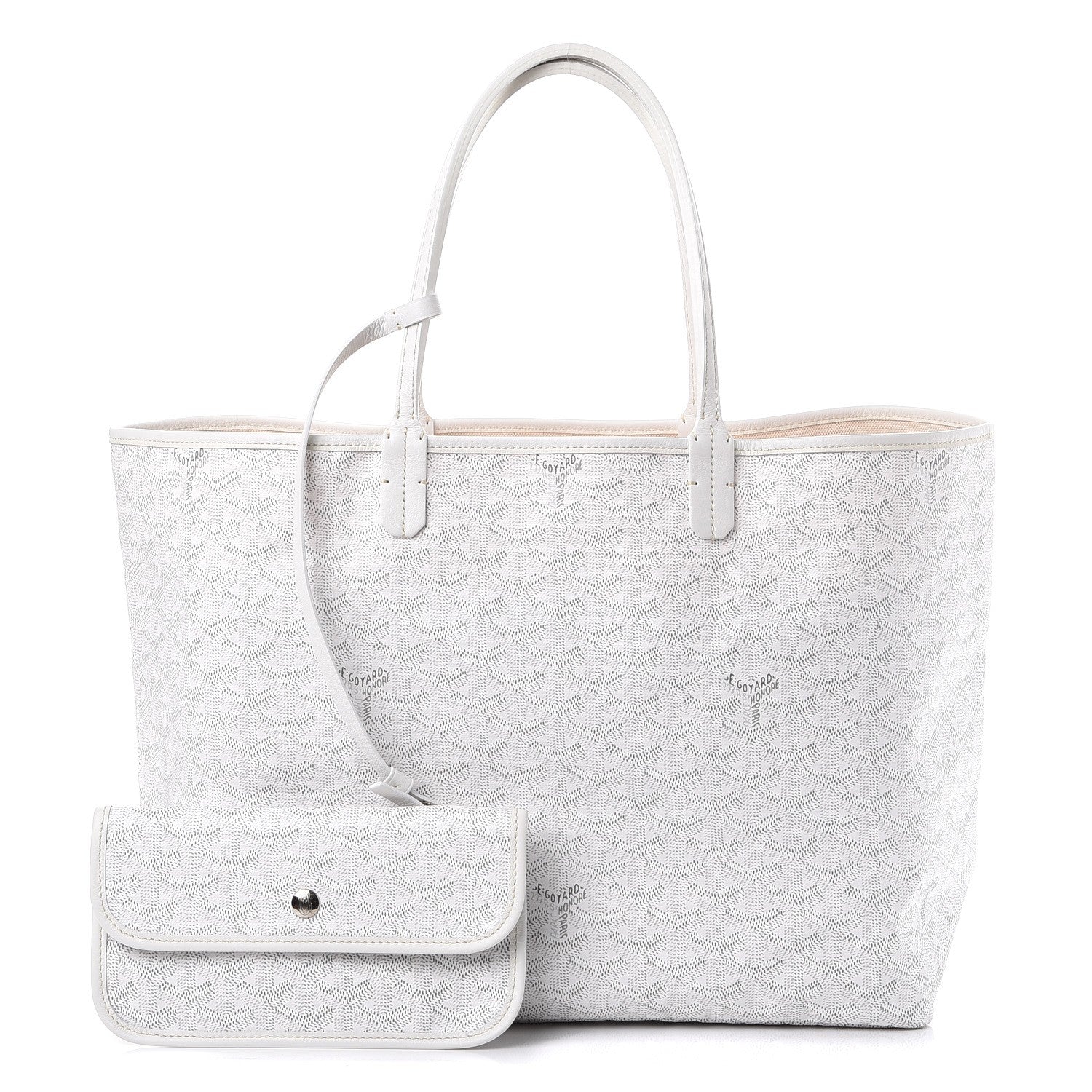 Goyard Goyardine Saint Louis PM White 1 of 10