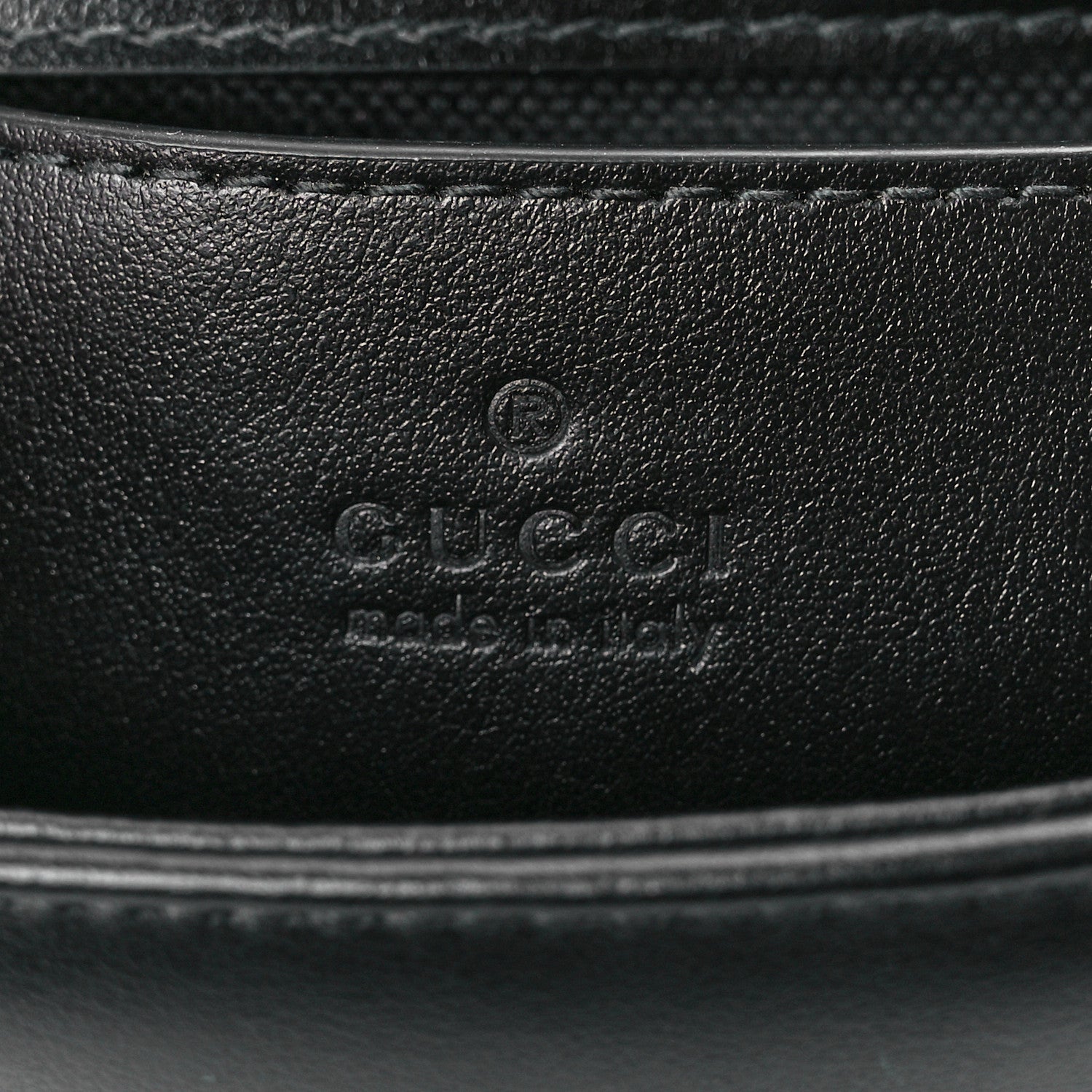 Gucci Calfskin Matelasse Monochrome Mini GG Marmont Top Handle Shoulder Bag Black 6 of 12