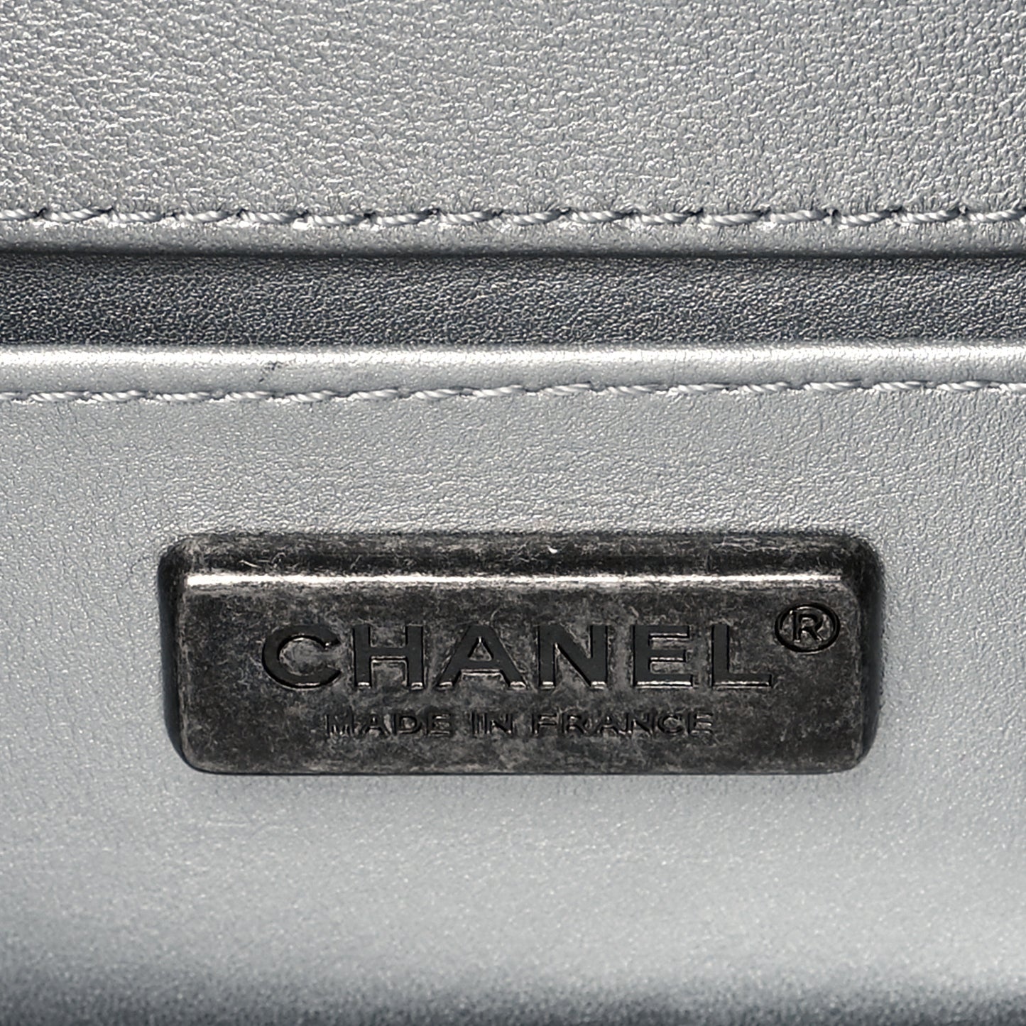 Galuchat Stingray Small Boy Flap Silver