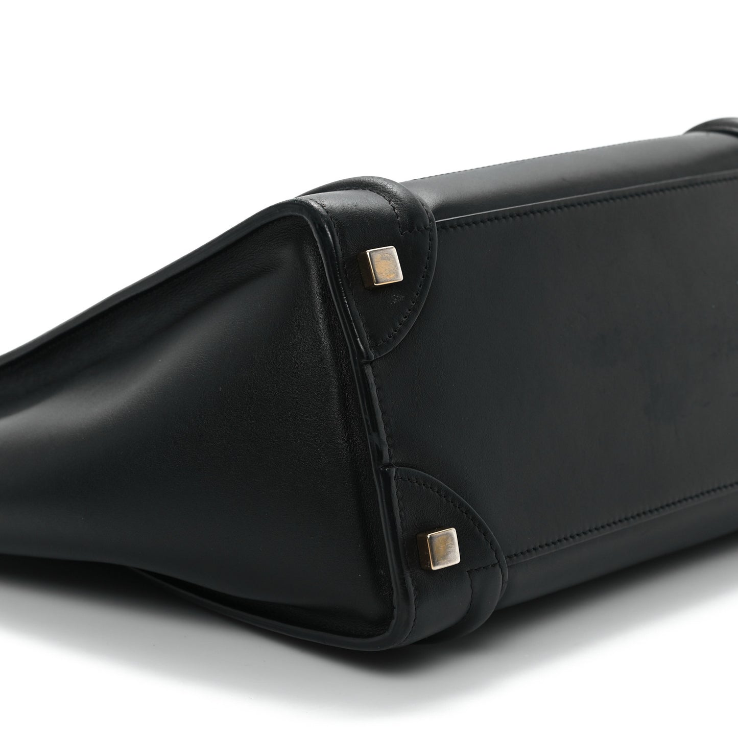 Smooth Calfskin Micro Luggage Black