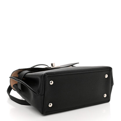 Louis Vuitton Calfskin Lockme Ever BB Black 4 of 10