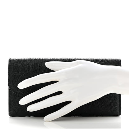 Louis Vuitton Empreinte Emilie Wallet Black Dune 2 of 12