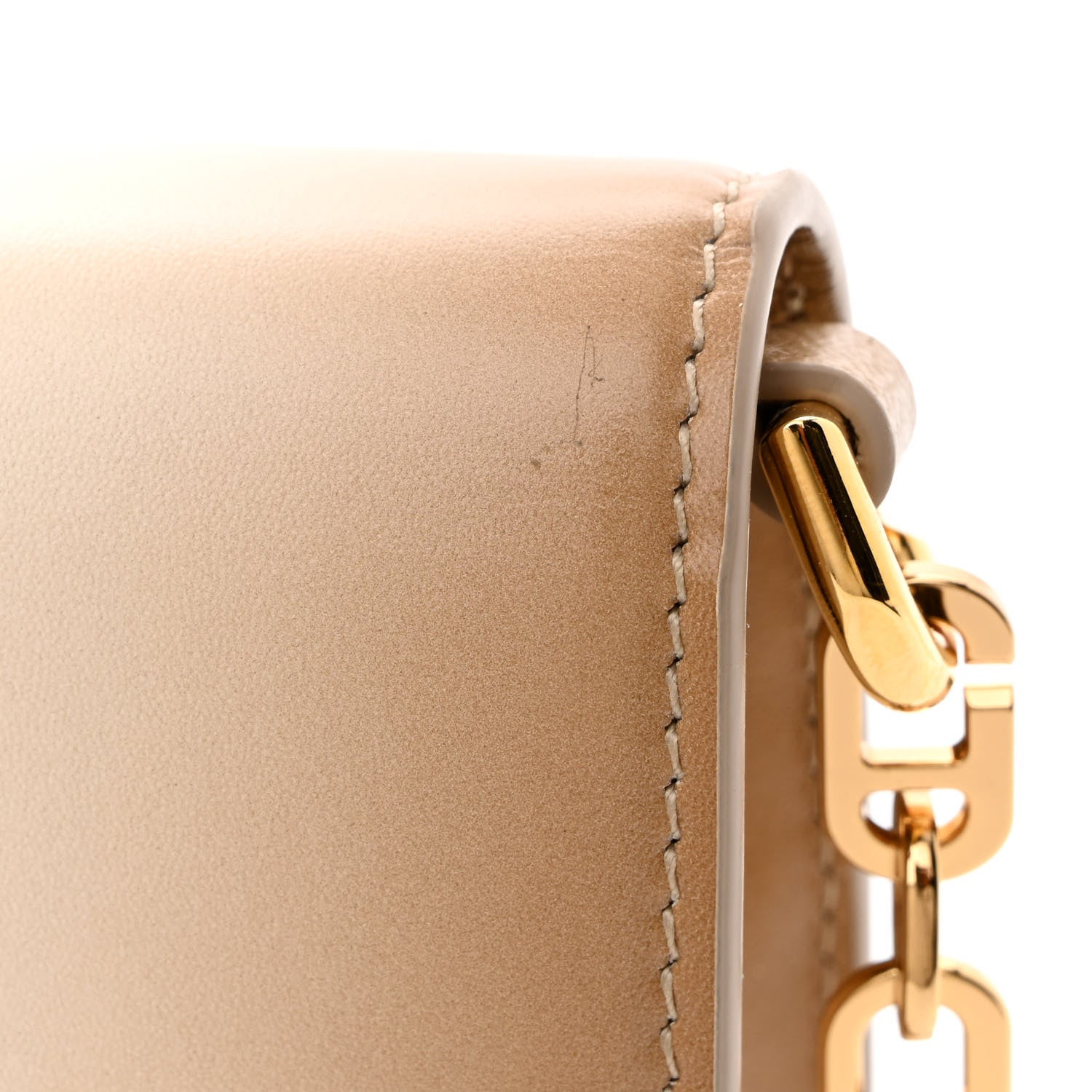 Givenchy Smooth Calfskin Gradient Effect 4G Wallet on Chain Dust Grey 13 of 14