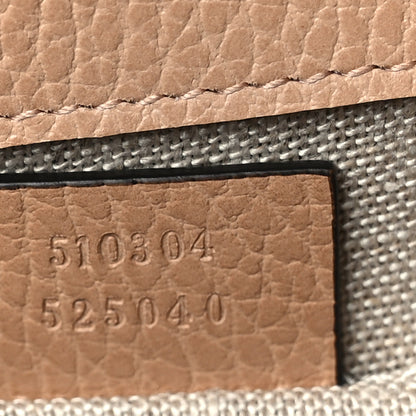 Gucci Dollar Calfskin Small Interlocking G Shoulder Bag Camelia 7 of 10