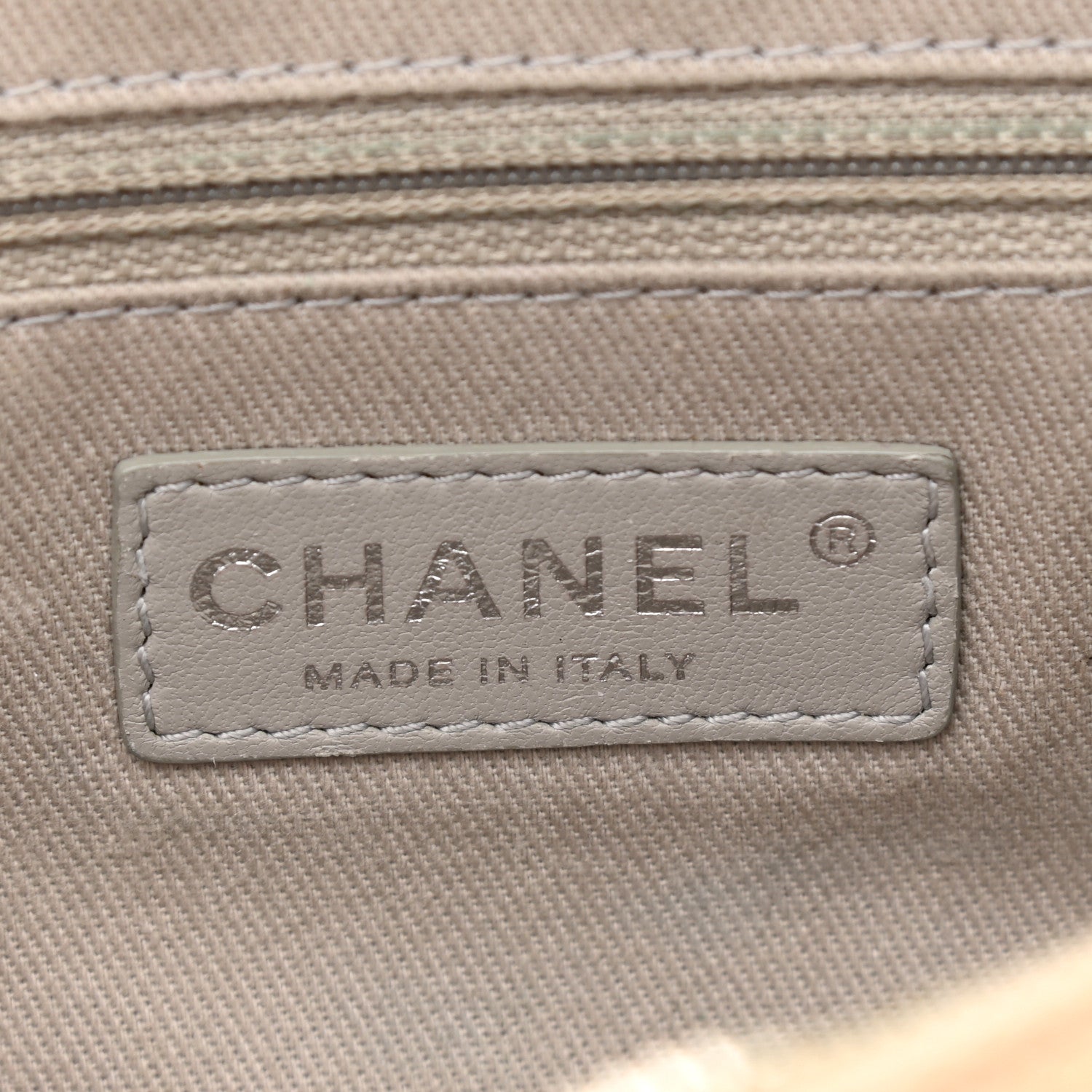 Chanel Caviar Quilted Medium Easy Flap Beige 6 of 18