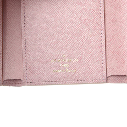 Louis Vuitton Damier Azur Victorine Wallet Rose Ballerine 6 of 7