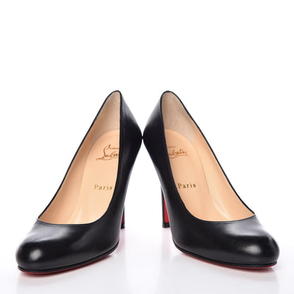 Christian Louboutin Kid Simple 100 Pumps 37 Black 6 of 15