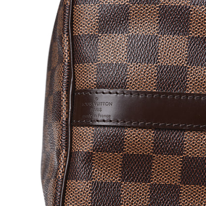 Louis Vuitton Damier Ebene Speedy Bandouliere 35 10 of 12