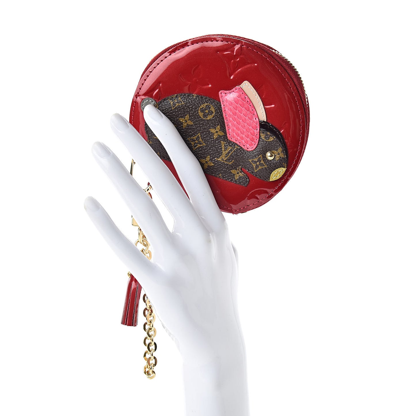 Vernis Animania Lapin Bunny Round Coin Purse Pomme D'Amour