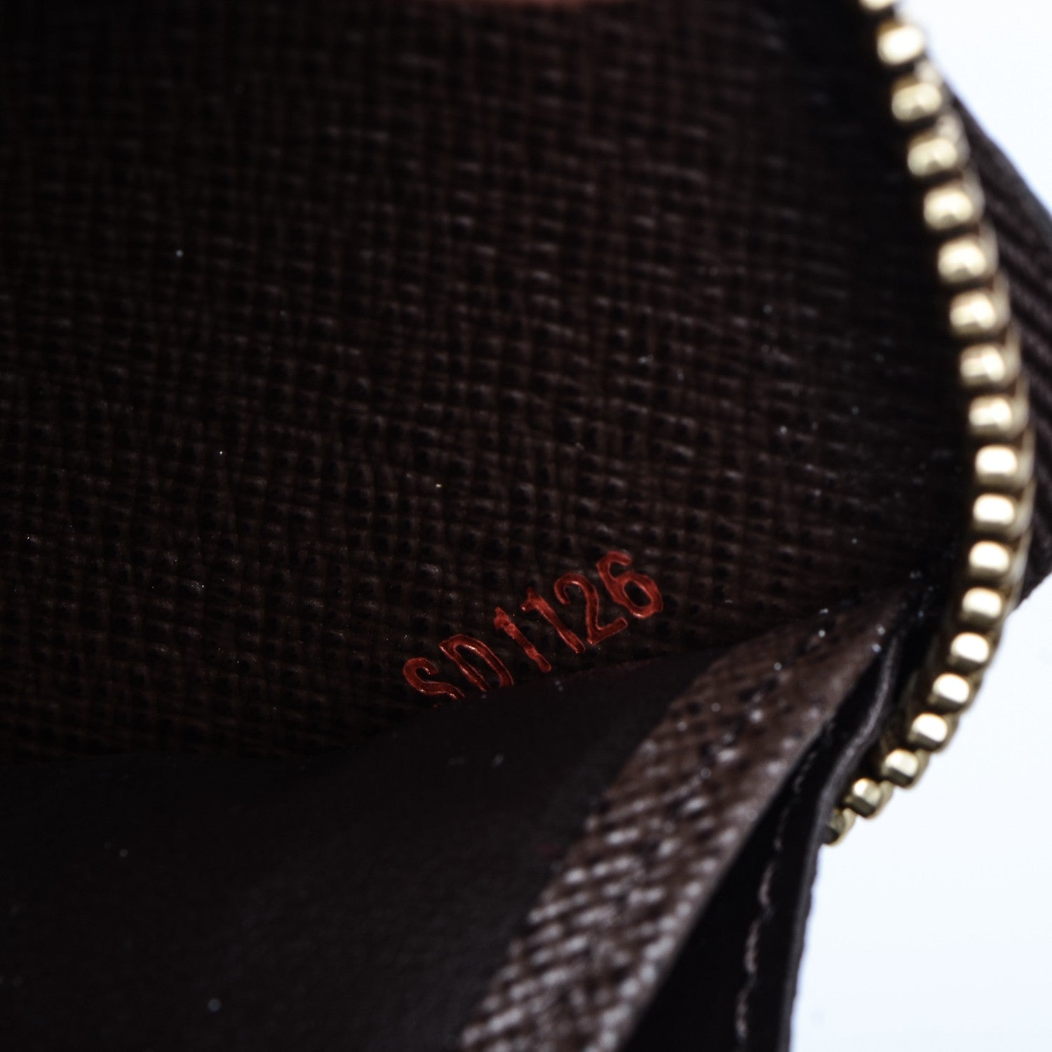 Louis Vuitton Damier Ebene Zippy Wallet 7 of 7